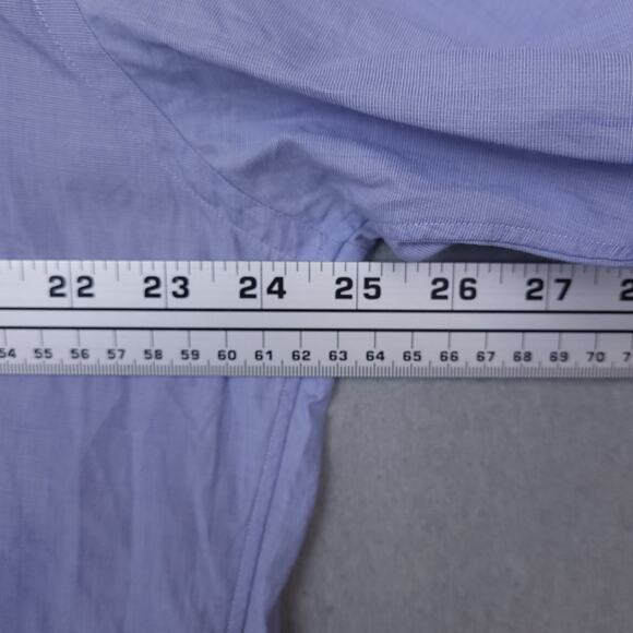 J Crew Men's Long Sleeve Button-Up Shirt Size XL 17-17.5 Periwinkle Blue - Picture 15 of 16